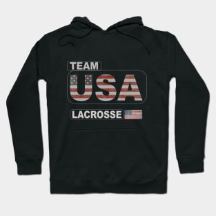 Team USA Lacrosse American Flag Hoodie